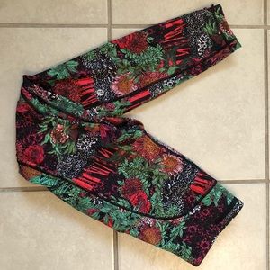 Flower Print Lululemon Leggings